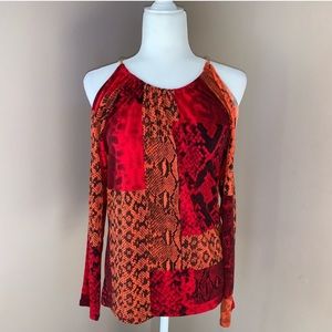 Michael Kors Cold Shoulder Blouse